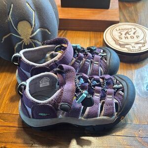 Keen Kids' Purple Adventure Sandals
